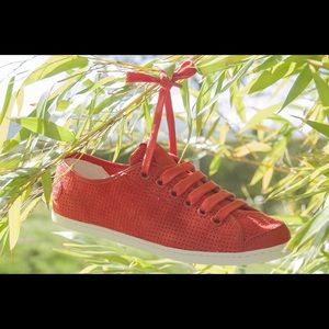 CAMPER Mallorca UNO 21815 Perforated Leather Lace Up Sneaker